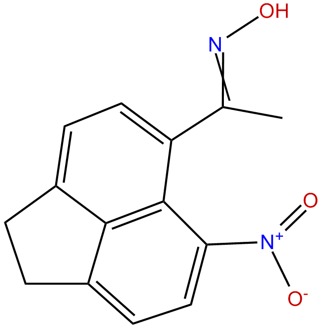 Image of methyl 6-nitro-5-acenaphthenyl ketoxime