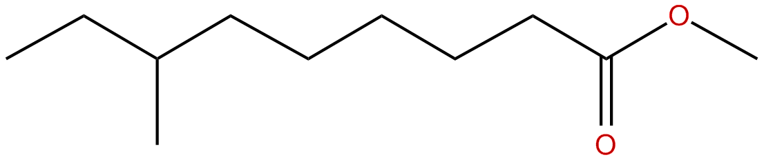 Image of methyl 7-methylnonanoate