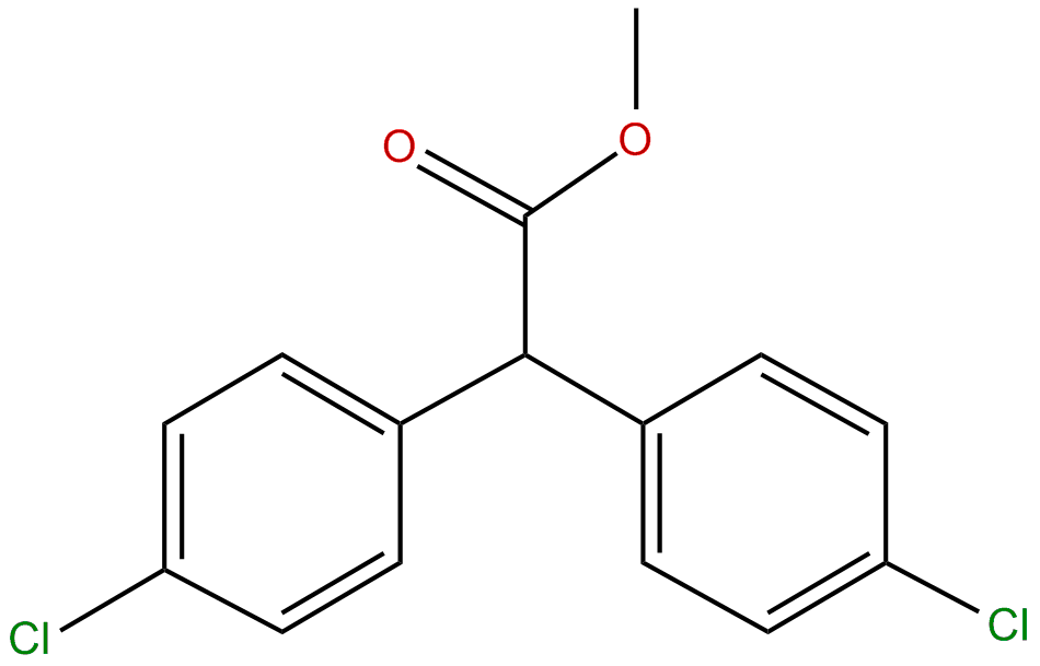 Image of methyl bis(4-chlorophenyl)ethanoate