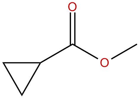 Image of methyl cyclopropanecarboxylate