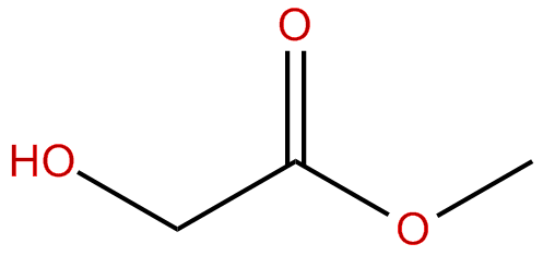 Image of methyl hydroxyethanoate