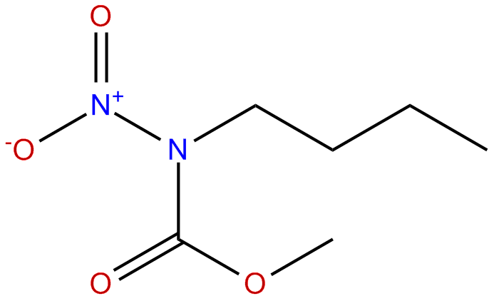 Image of methyl N-butyl-N-nitrocarbamate