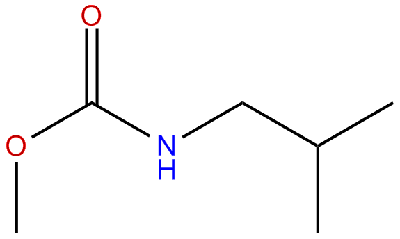 Image of methyl N-(2-methylpropyl)carbamate