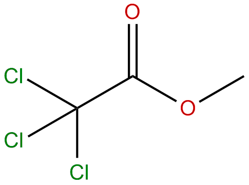 Image of methyl trichloroethanoate