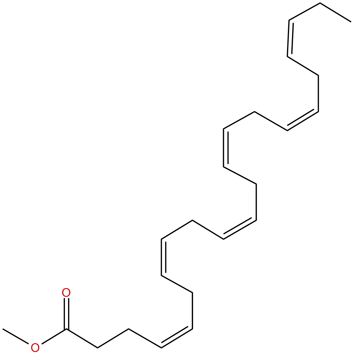 Image of methyl Z,Z,Z,Z,Z,Z 4,7,10,13,16,19-docosahexaeneoate