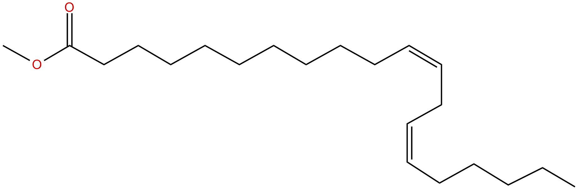 Image of methyl Z,Z 11,14-eicosadienoate