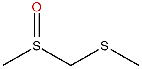 Image of methyl (methylthio)methyl sulfoxide