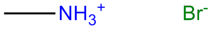 Image of methylamine, hydrobromide