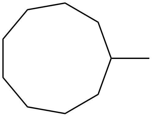 Image of methylcyclononane