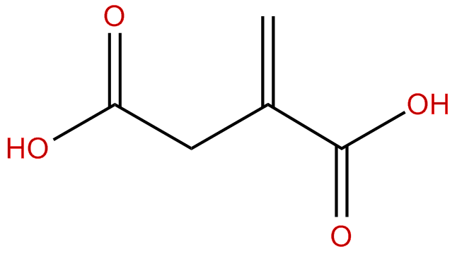 Image of methylenebutanedioic acid