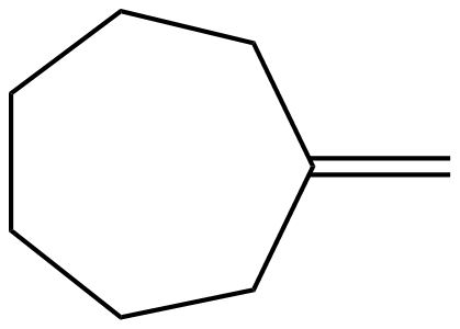 Image of methylenecycloheptane