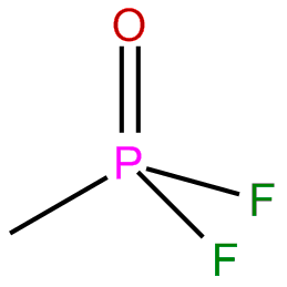 Image of methylphosphonic difluoride
