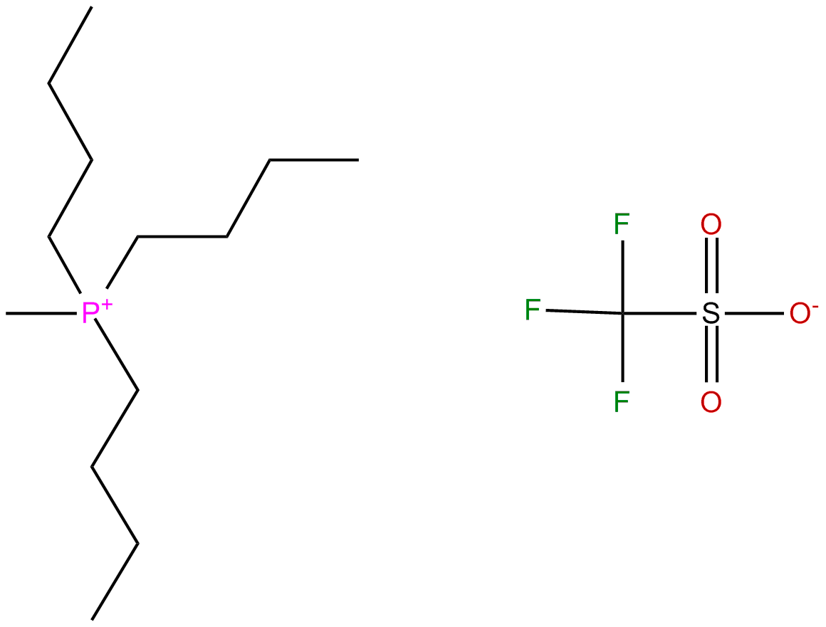 Image of methyltributylphosphonium triflate