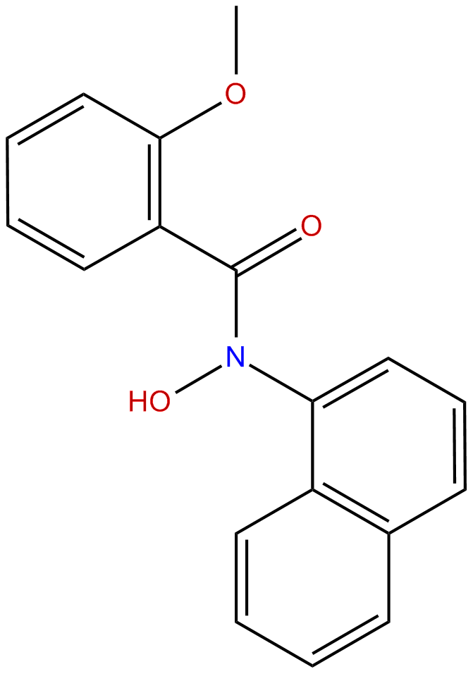 Image of N-1-naphthyl-o-methoxybenzohydroxamic acid