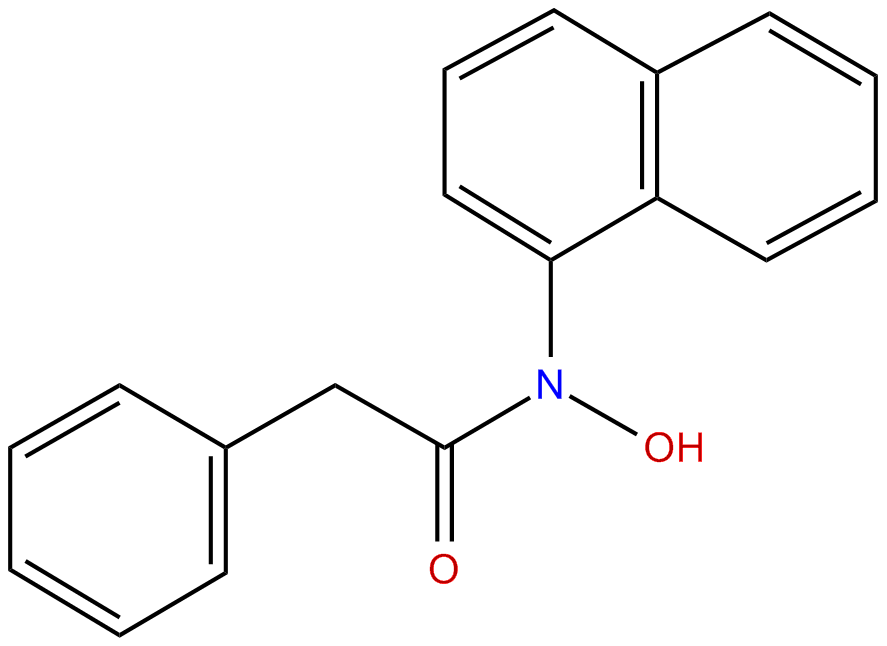 Image of N-1-naphthylphenylacetohydroxamic acid