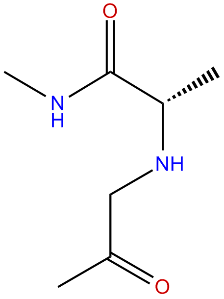 Image of N-acetyl-N,N'-dimethyl-L-alaninamide