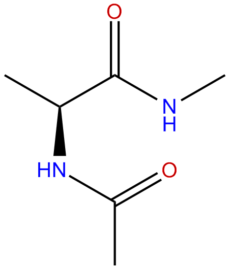 Image of N-acetyl-N'-methylalaninamide