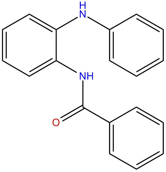 Image of N-benzoyl-o-aminodiphenylamine