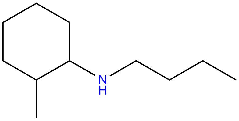 Image of N-butyl-2-methylcyclohexylamine