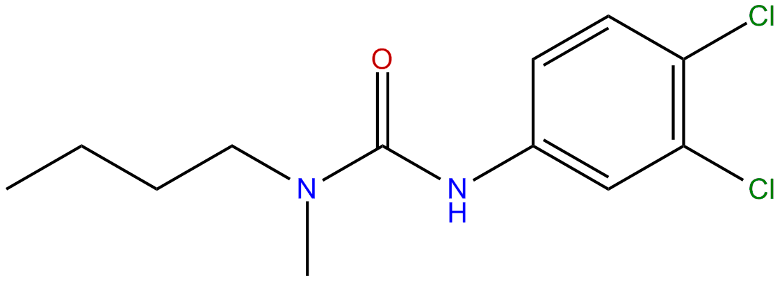 Image of N-butyl-N'-(3,4-dichlorophenyl)-N-methylurea