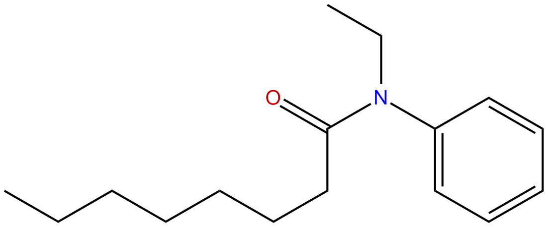 Image of N-ethyl-N-phenyloctanamide