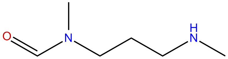 Image of N-formyl-N,N'-dimethyl-1,3-propanediamine