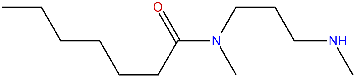 Image of N-heptanoyl-N,N'-dimethyl-1,3-propanediamine