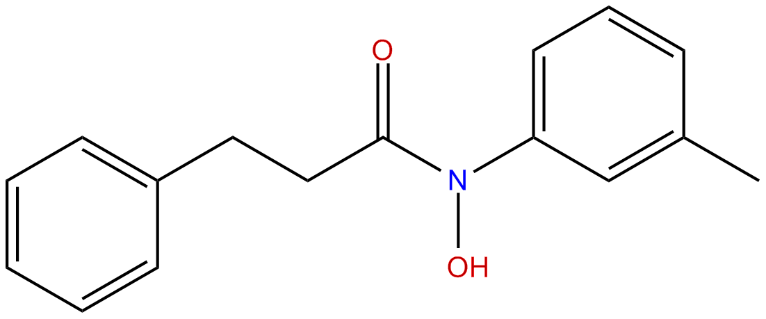 Image of N-m-tolylhydrocinnamohydroxamic acid