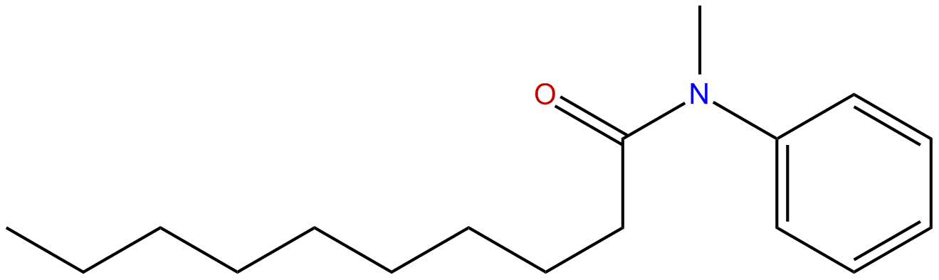 Image of N-methyl-N-phenyldecanamide