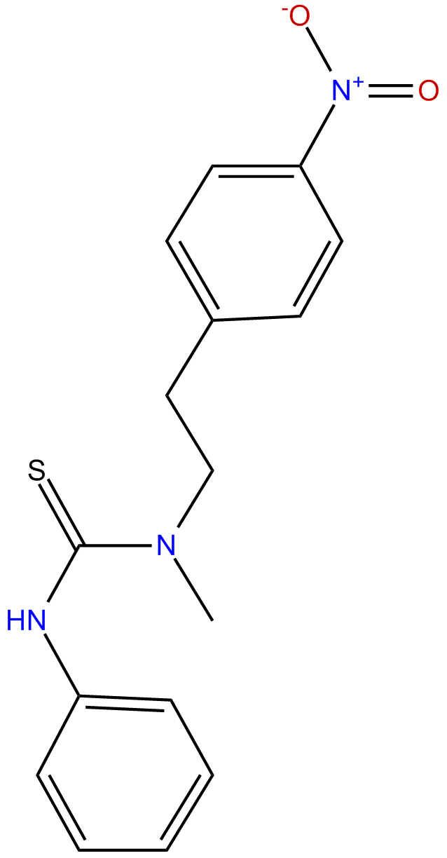Image of N-methyl-N-[2-(4-nitrophenyl)ethyl]-N'-phenylthiourea