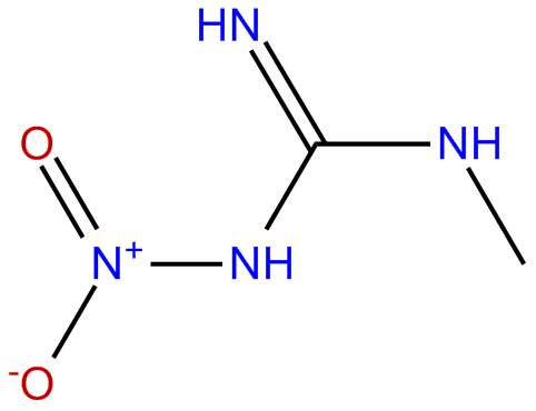 Image of N-methyl-N'-nitroguanidine