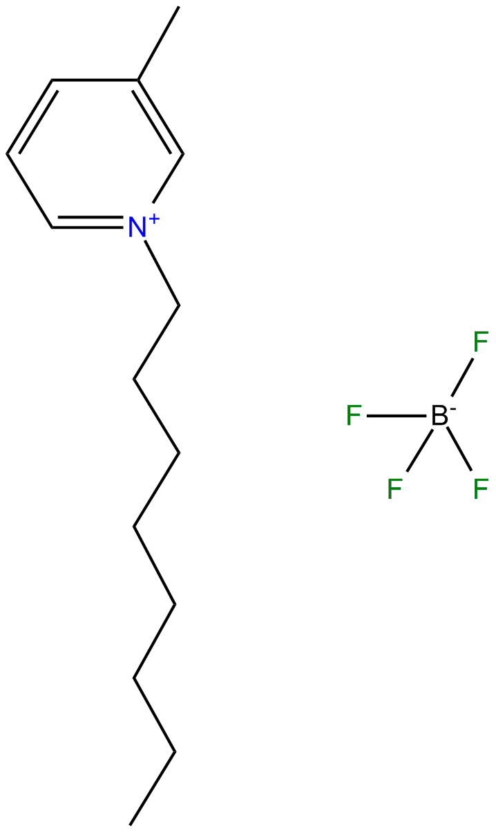 Image of N-octyl-3-methylpyridinium tetrafluoroborate