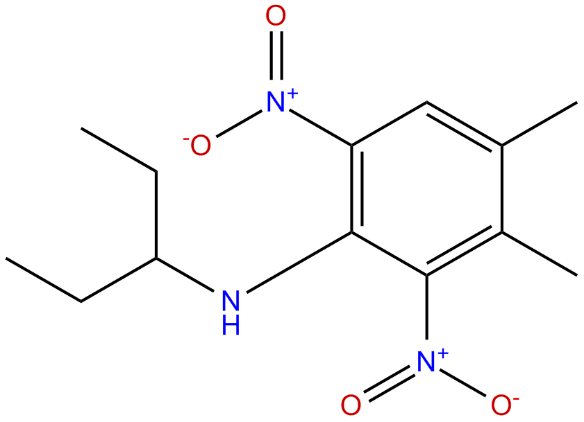 Image of N-(1-ethylpropyl)-3,4-dimethyl-2,6-dinitrobenzenamine
