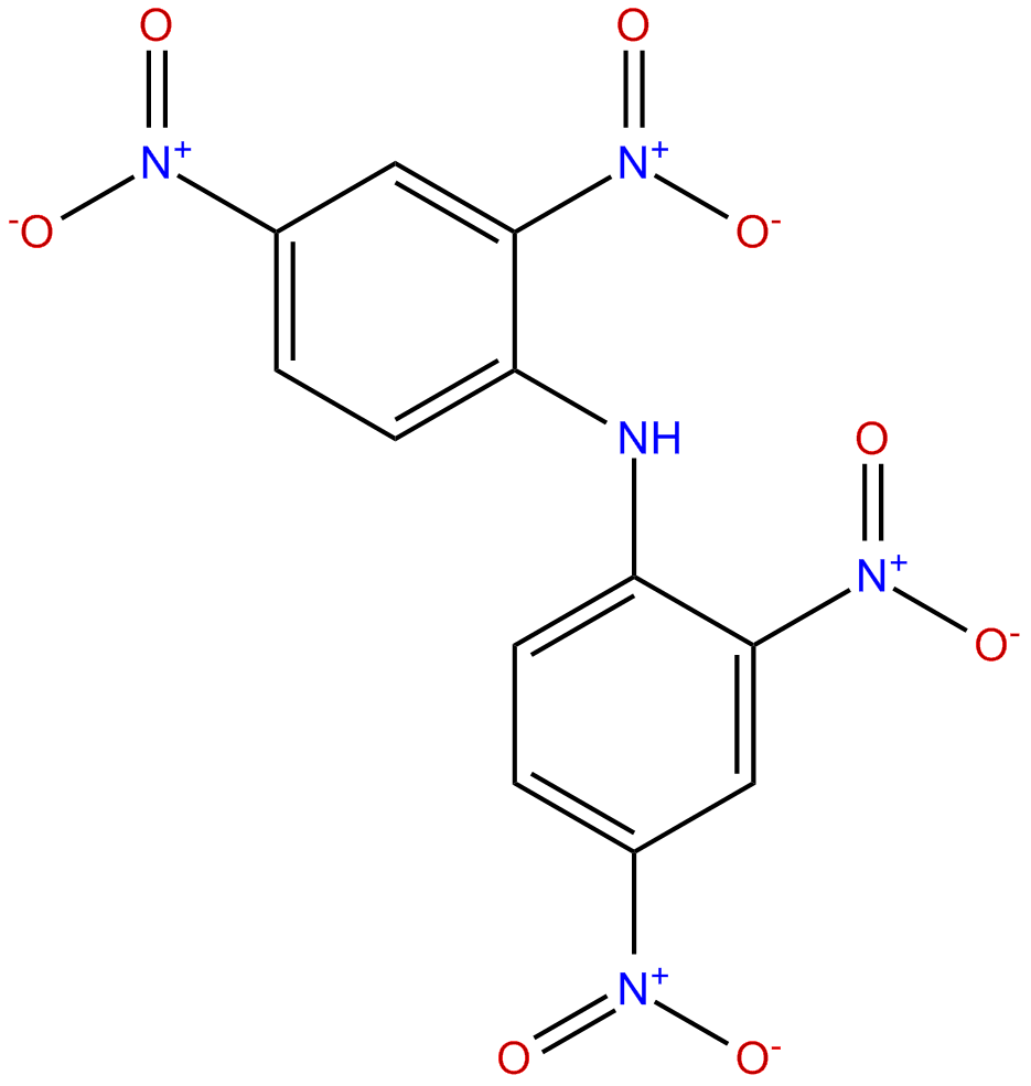 Image of N-(2,4-dinitrophenyl)-2,4-dinitrobenzenamine