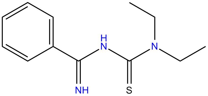 Image of N-(diethylaminothiocarbonyl)benzamidine