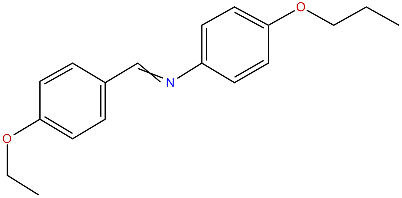 Image of N-[(4-ethoxyphenyl)methylene]-4-propoxybenzenamine
