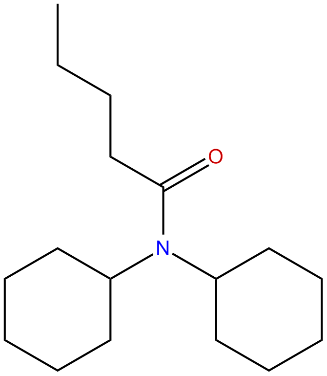 Image of N,N-dicyclohexylpentanamide
