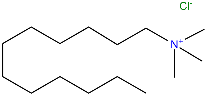 Image of N,N,N-trimethyl-1-dodecanaminium chloride
