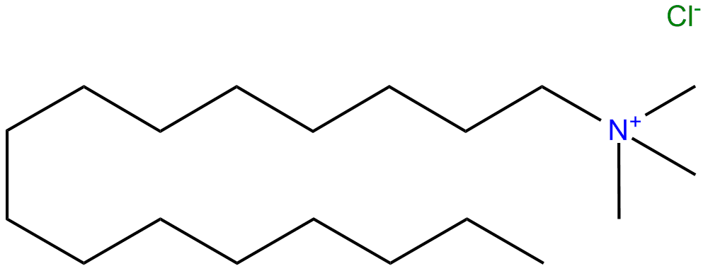 Image of N,N,N-trimethyl-1-hexadecanaminium chloride