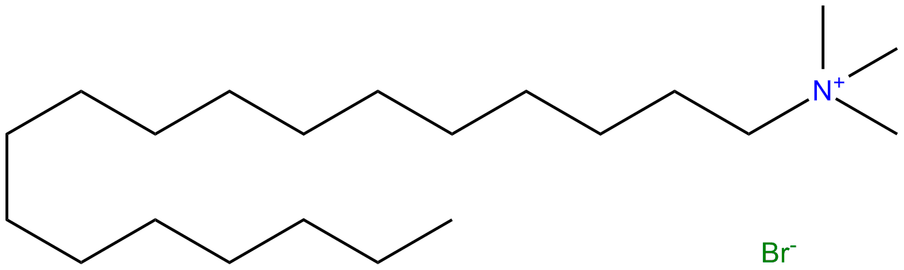 Image of N,N,N-trimethyl-1-octadecanaminium bromide