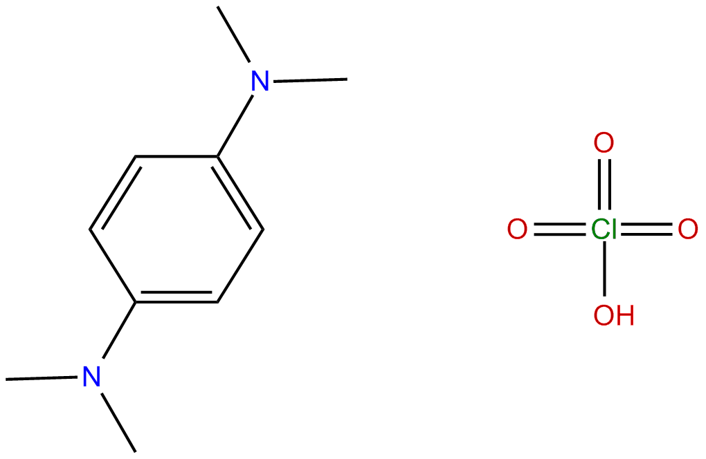 Image of N,N,N',N'-tetramethyl-p-phenylenediamine perchlorate