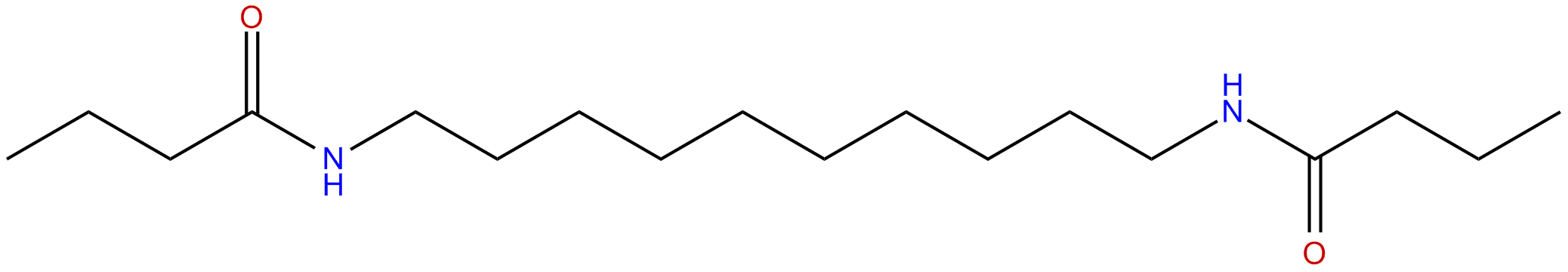 Image of N,N'-1,10-decanediylbisbutanamide