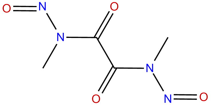 Image of N,N'-dimethyl-N,N'-dinitrosooxamide