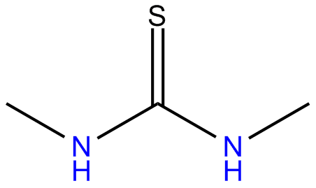 Image of N,N'-dimethylthiourea