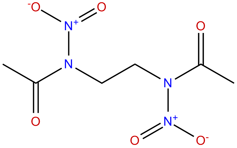 Image of N,N'-dinitro-N,N'-diacetyl-1,2-diaminoethane