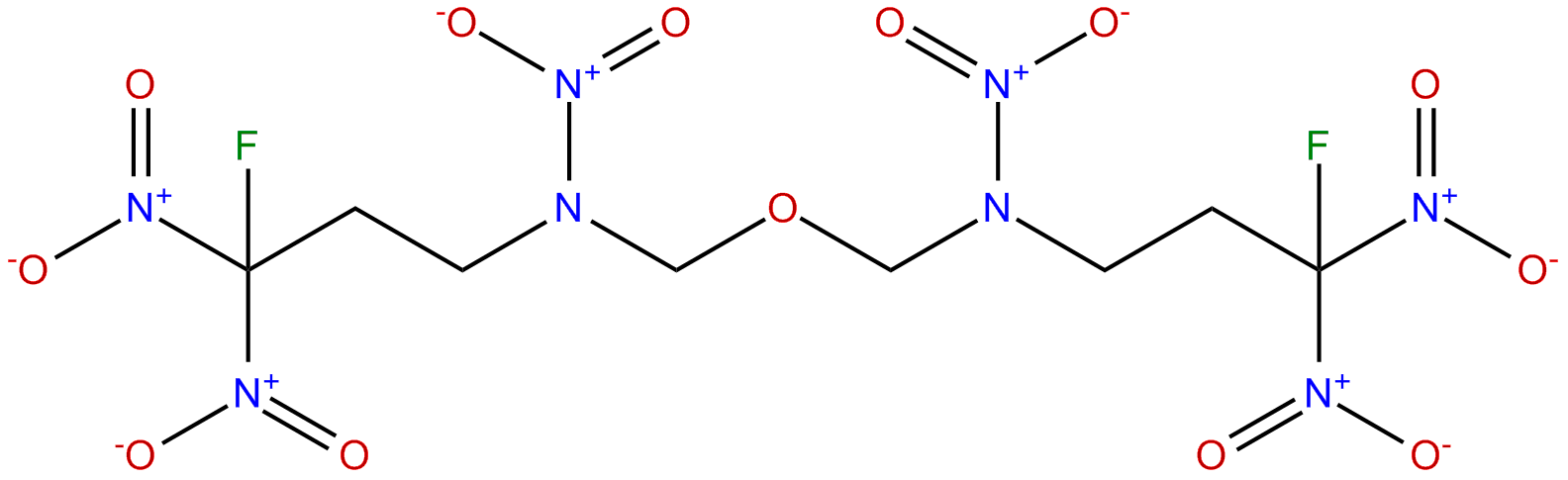 Image of N,N'-[oxybiz(methylene)]bis[3-fluoro-N,3,3-trinitro-1-Propanamine]