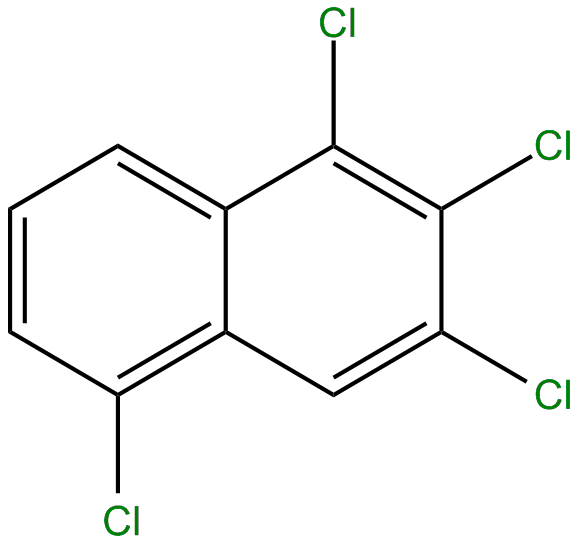 Image of naphthalene, 1,2,3,5-tetrachloro-