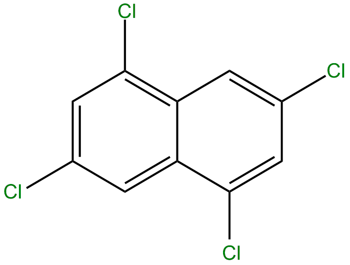 Image of naphthalene, 1,3,5,7-tetrachloro-
