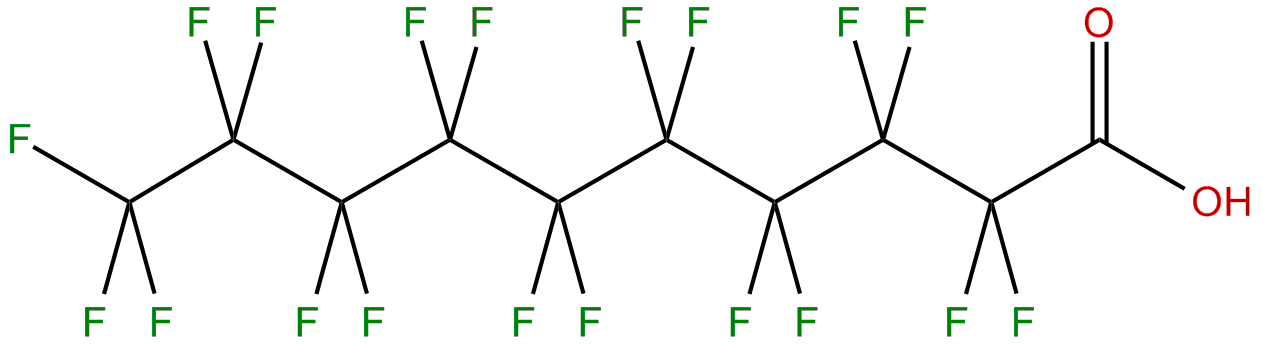 Image of nonadecafluorodecanoic acid