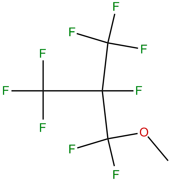Image of nonafluoroisobutyl methyl ether